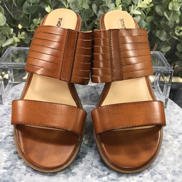 Sonoma Rakel Luggage 1.75” Block Heel Sandals WMS 6.5M☀️Brand NEW Condition☀️ - Picture 2 of 12